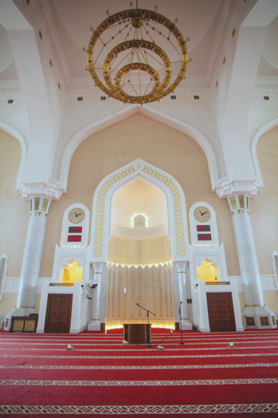The mihrab at the State Mosque 