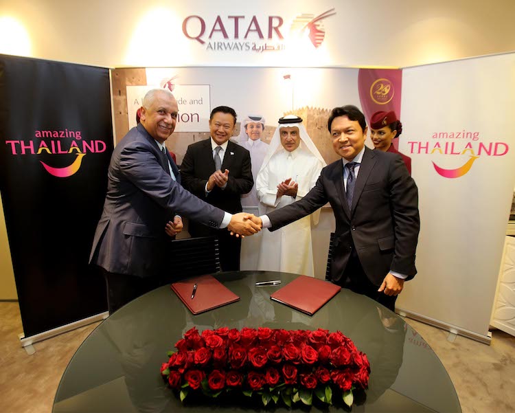 Qatar Airways to Increase Non-Stop Flights to Bangkok Next Month