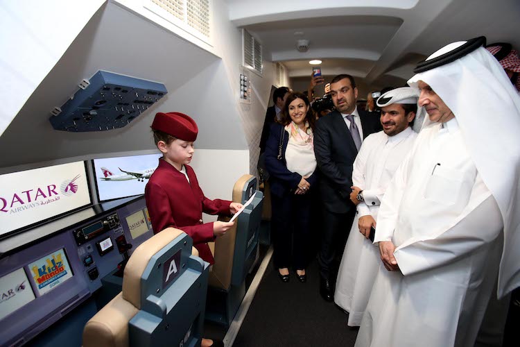 Qatar Airways Takes Flight at KidzMondo Doha
