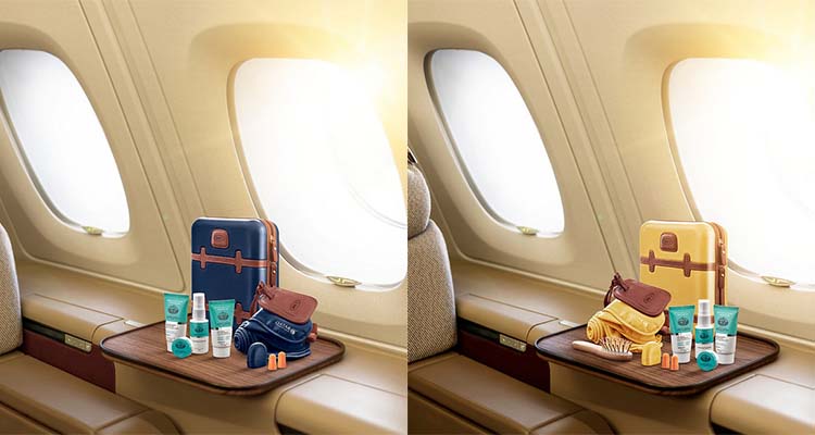 New Limited Edition Amenity Kits for Qatar Airways Passengers