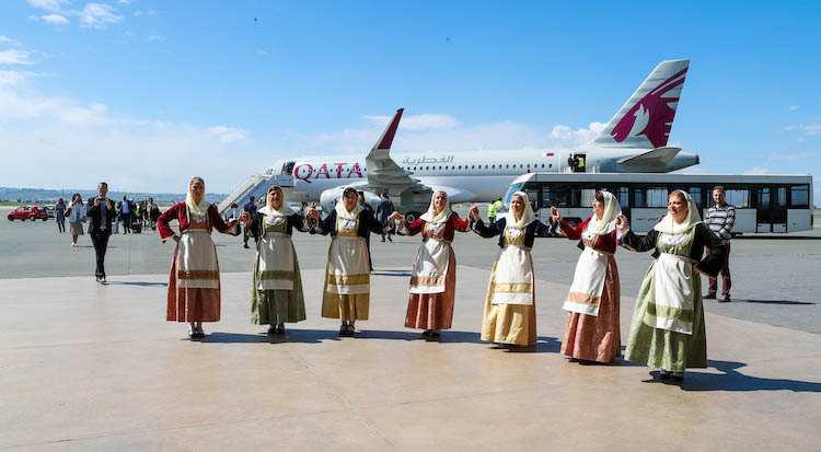 Qatar Airways Touches Down in Thessaloniki for the First Time