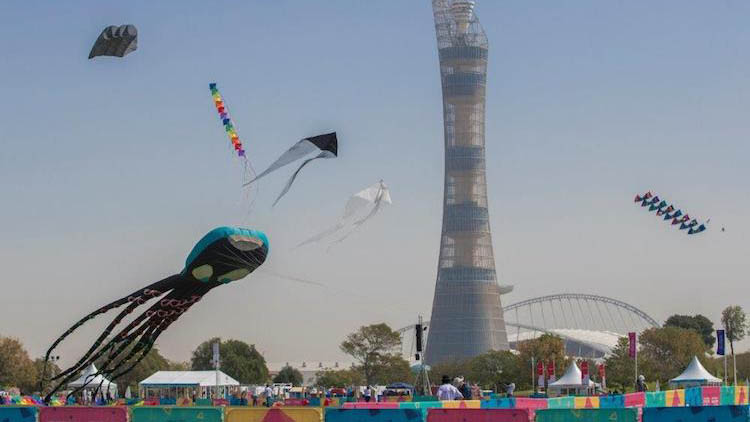 Snapshot from the Aspire International Kite Festival 6