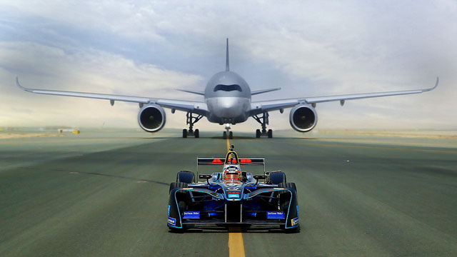 Qatar Airways Formula E race