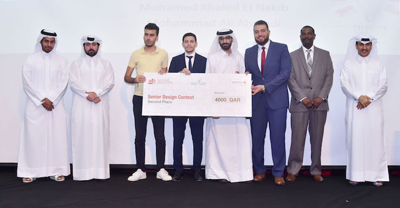 Qatar University Honours Winners of Student Design Contest 2018
