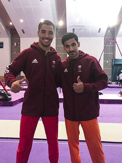 Team Qatar adidas Gymnasts