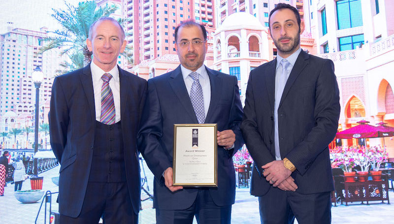 The Pearl-Qatar Wins at 2018-2019 Arabian Property Awards