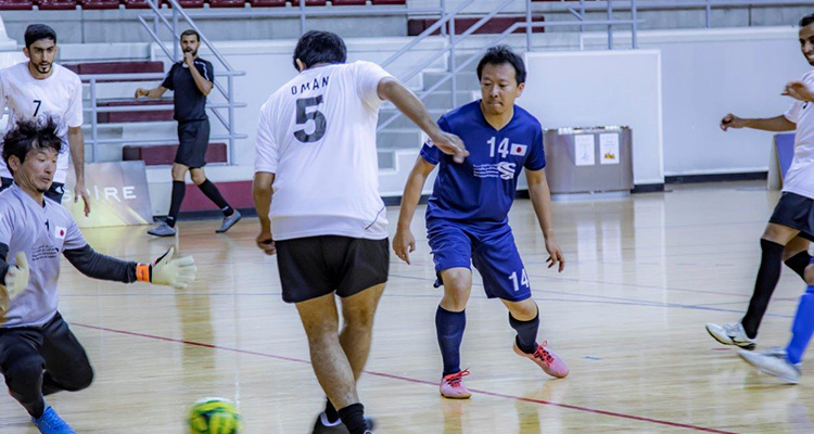 Aspire Futsal Tournament Oman VS Japan