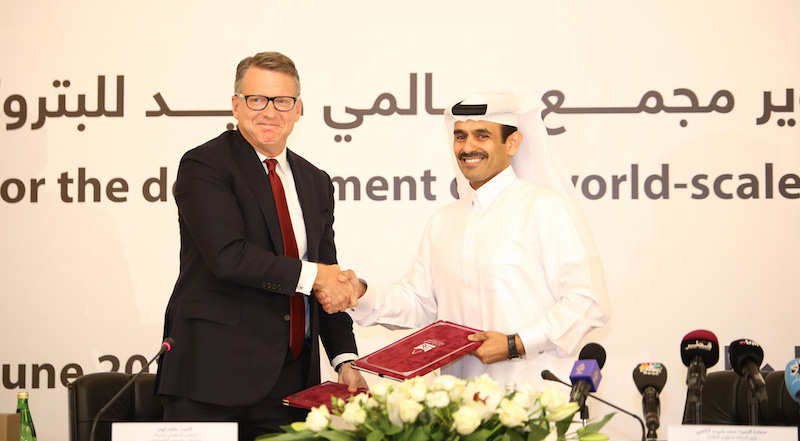 Qatar Petroleum and Chevron agreement