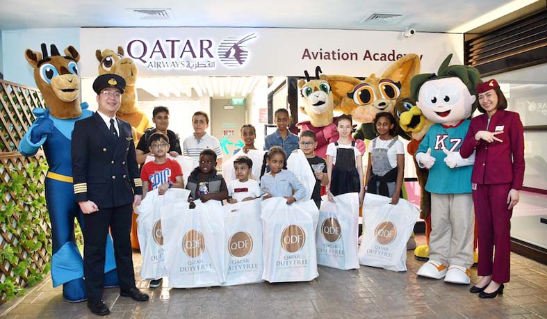 Fun Day at KidZania for Children with Cancer, Courtesy of Qatar Airways, Qatar Cancer Society