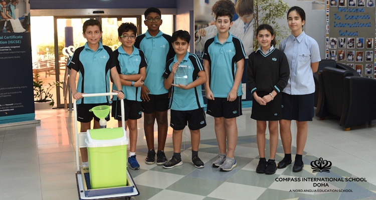 Compass International School Doha Students Win QEERI Young Innovators Award