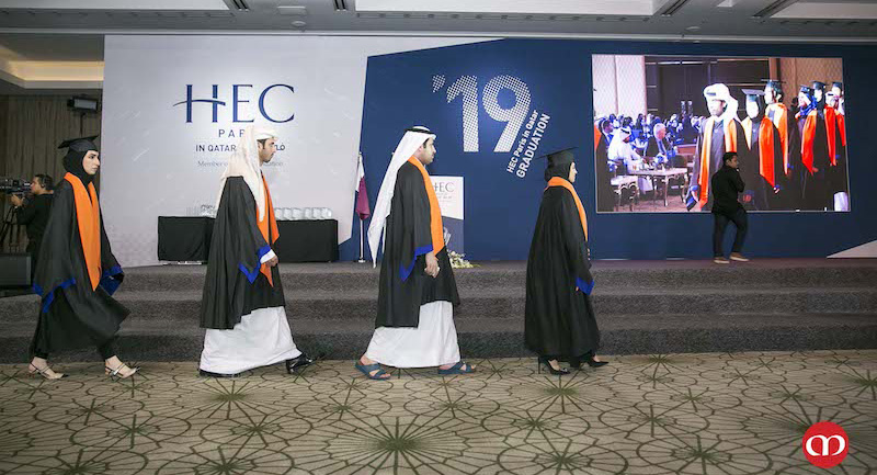 HEC Paris in Qatar Class of 2019 graduation