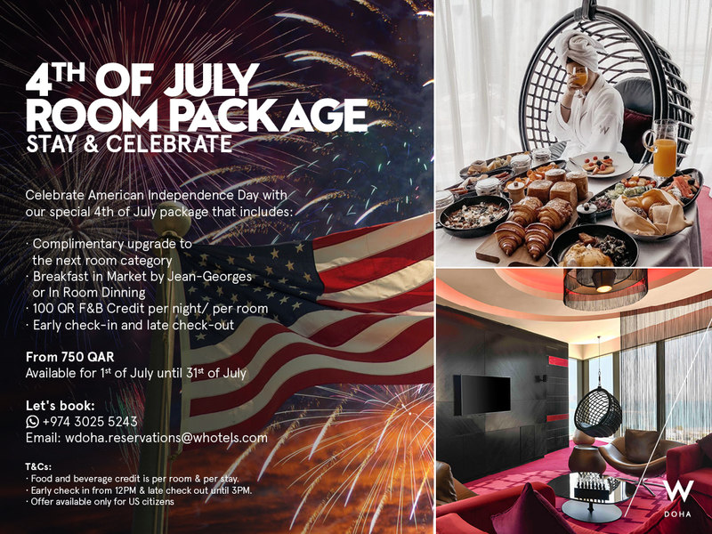 4th OF JULY room package LS_W Doha