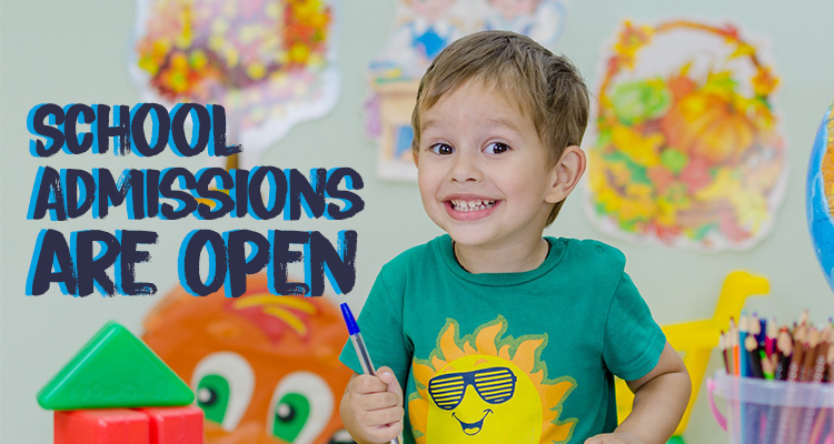 School Admissions Are Open!
