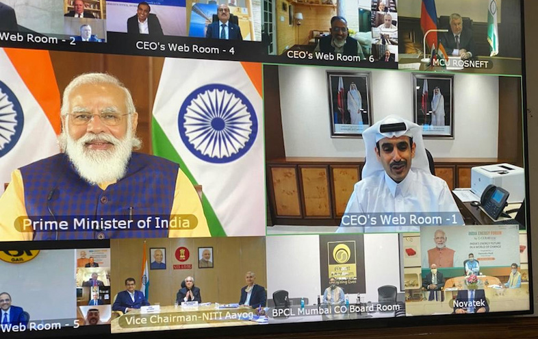 Qatar Energy Minister Joins Discussion with Indian PM, Global Energy Sector Leaders