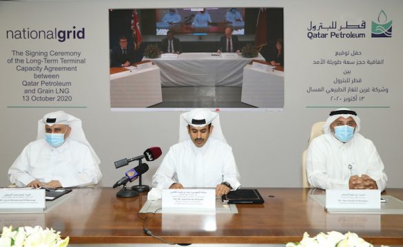 Qatar Petroleum Signs Long-Term Deal with UK’s National Grid Grain LNG 01