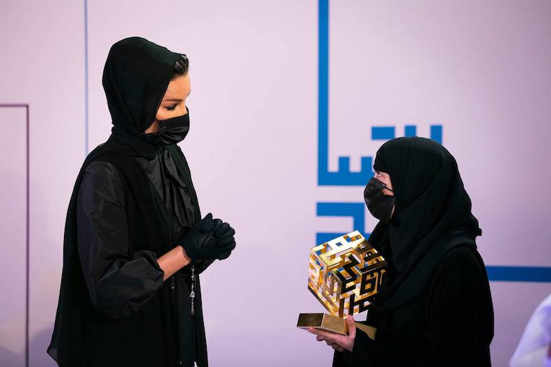 HH Sheikha Moza Bint Nasser Presents Winners of Akhlaquna Juniour Awards