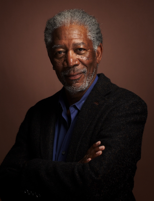 Morgan Freeman -photo credit Nigel Parry
