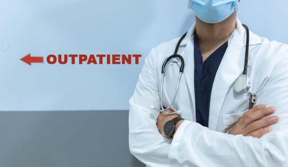 Outpatient stock image