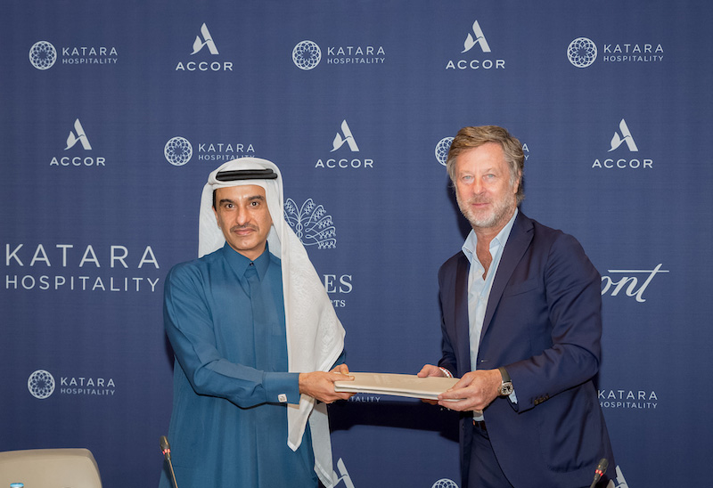 Katara Hospitality and Accor signing agreement