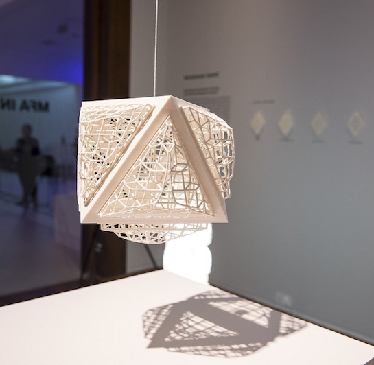 VCUarts Qatar octahedral lamp