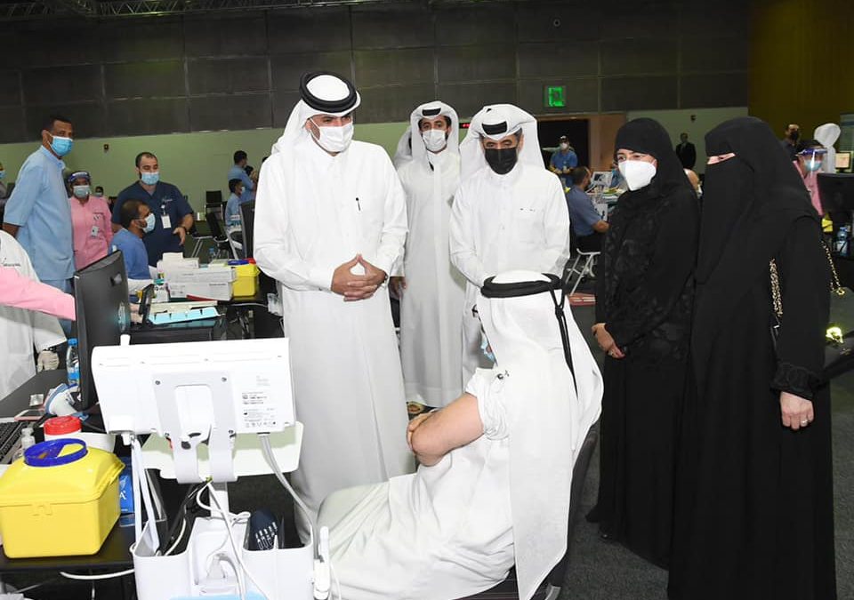 Over Two Million People in Qatar Receive at least One COVID-19 Vaccine Dose