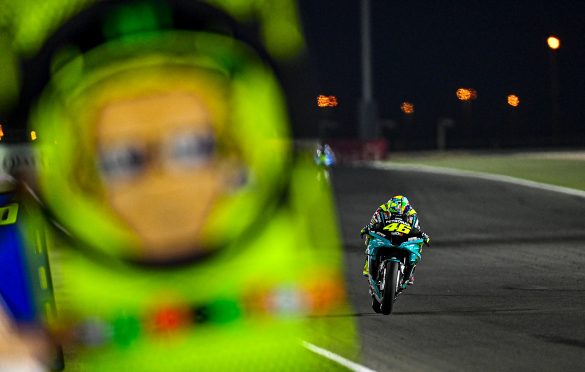 Rossi ends the test optimistic and said it was definitely a step forward on 2020