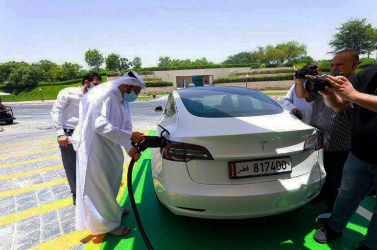 KAHRAMAA Instals 19th – and Fastest – EV Charging Station in Qatar