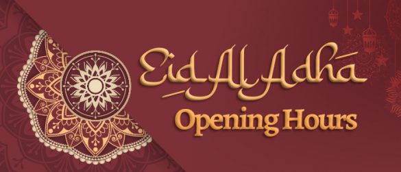 EID OPENING HOURS COVER