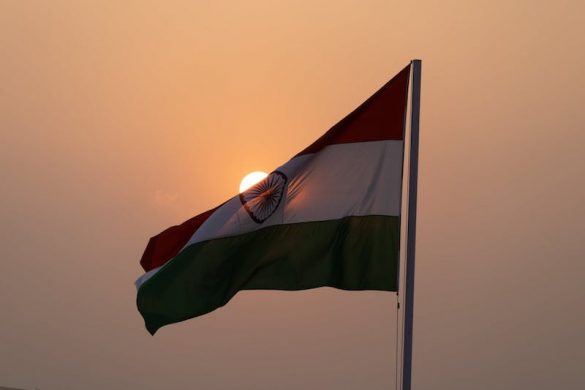 India flag stock image