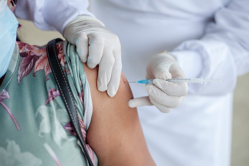 vaccine stock image