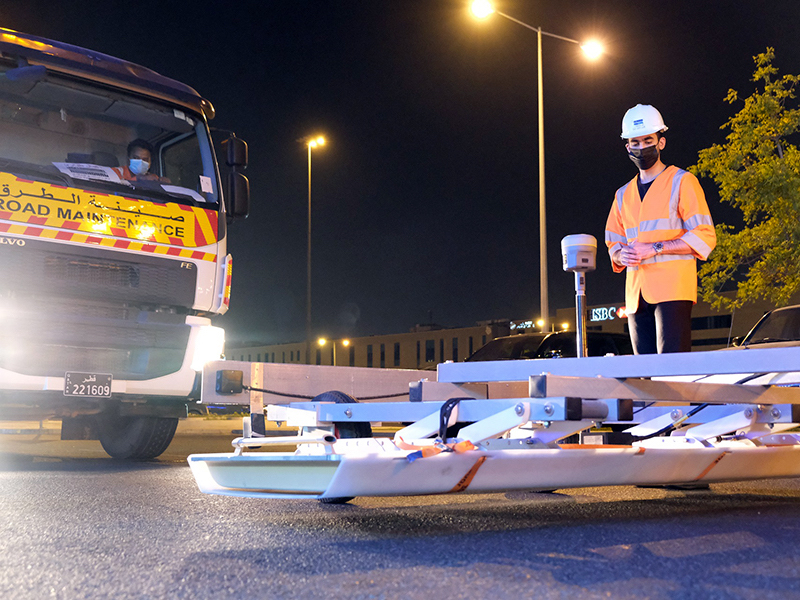 Ashghal Now Uses 3D-GPR System for Road Inspection