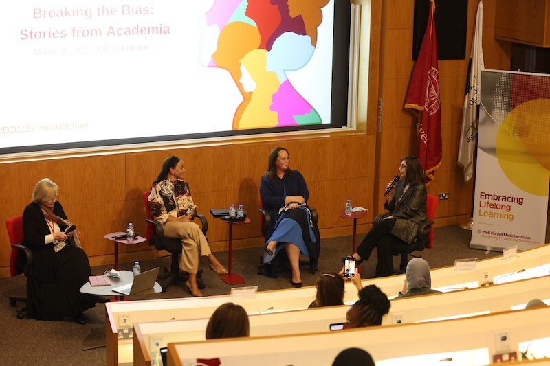 Breaking the Bias: WCM-Q Event Explores Career Journeys of Women in Academia