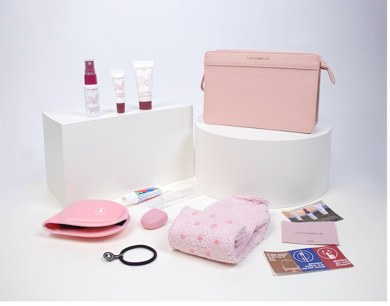 Turkish Airlines Now Offers Coccinelle and Hackett Travel Kits