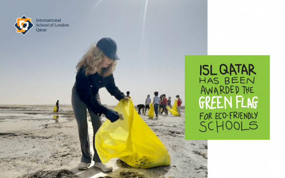 ISL Qatar Eco School Green Flag award