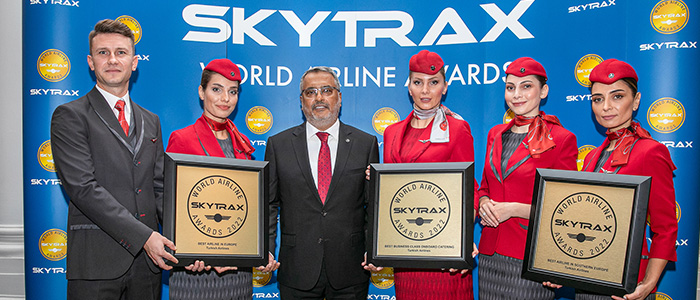 Turkish Airlines Receives 2022 ‘Best Airline in Europe’ Award from Skytrax
