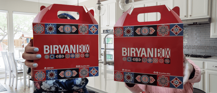 Binge Biryani with a Biryani Box from Centara West Bay!