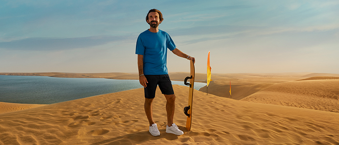 ‘No Football. No Worries.’ Andrea Pirlo Stars in Latest Qatar Tourism Campaign
