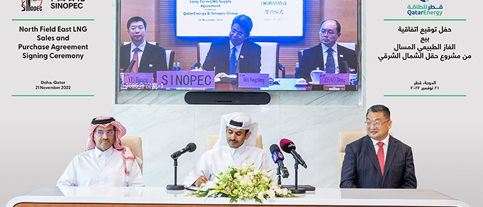 QatarEnergy Signs 27-Year LNG Supply Agreement with China’s Sinopec