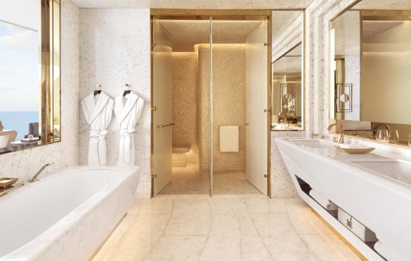 Fairmont Doha Suite Bathroom