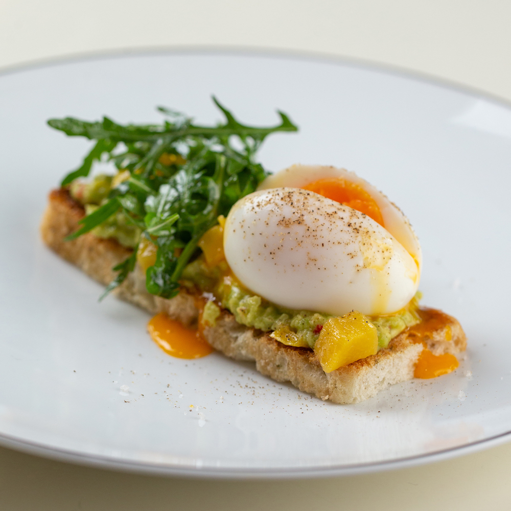 Power up with an early breakfast at the MIA Café 