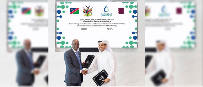 QatarEnergy Signs Deal with Namibia to Strengthen Cooperation in Energy Sector