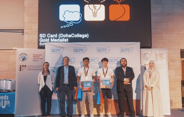 First Place High School Winners from Doha College