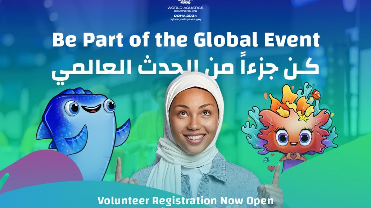 Doha 2024 Opens Volunteer Applications for World Aquatics Championships