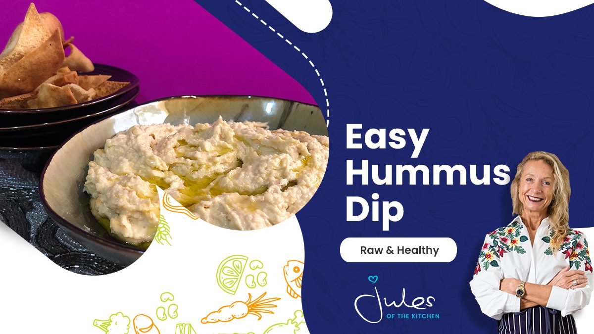 Jules of the Kitchen Recipe: Easy Hummus Dip