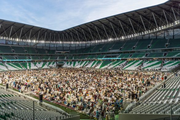 Education City Stadium Welcomes Thousands for Eid Al Fitr Prayer